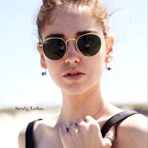 Ray-Ban (Store Display) Round Metal Green Lens RB3447